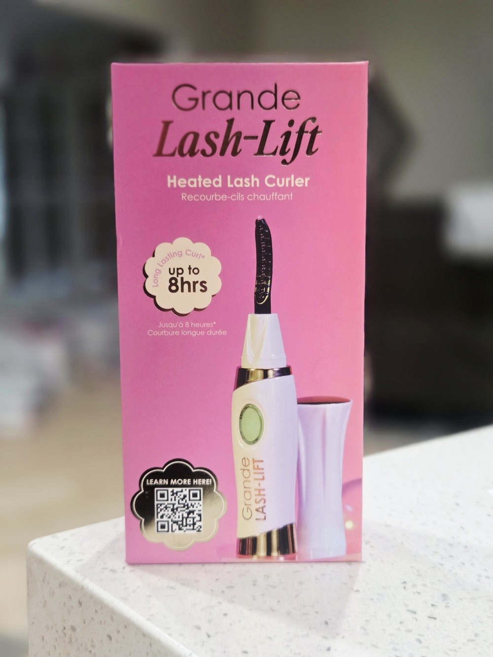 Grande Lash-Lift Heated Lash Curler - Pink